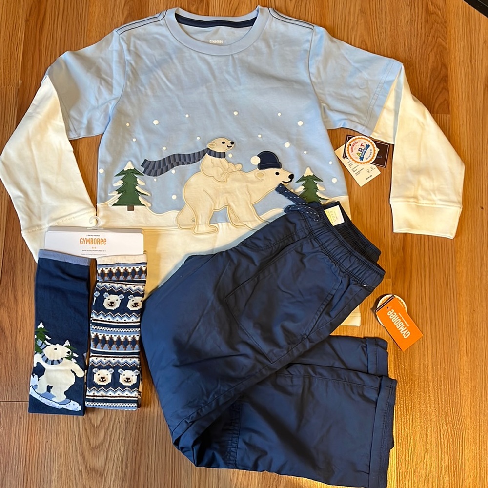 Gymboree boys outfit set